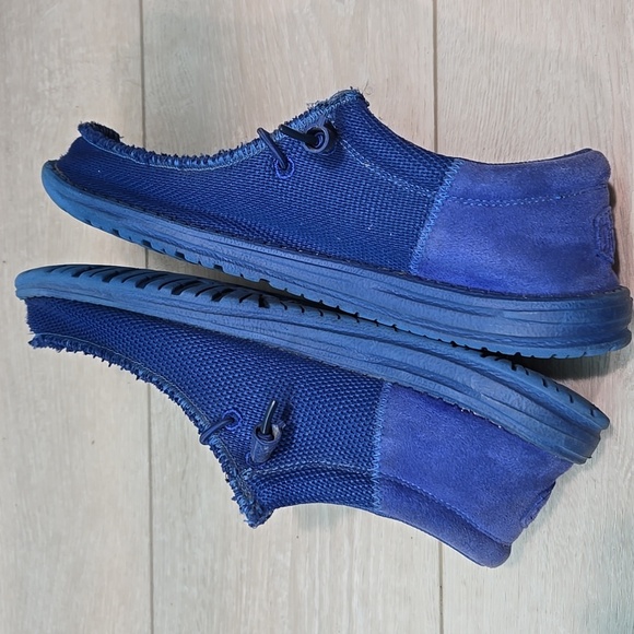 Hey Dude UnisexWally Funk Mono True Blue Casual Shoes Flats Sz L11 M9 - Picture 8 of 12